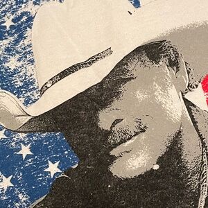 Alan Jackson Shirt 2014 North American Tour W/ Cd Country Western XL TX NM MS NC